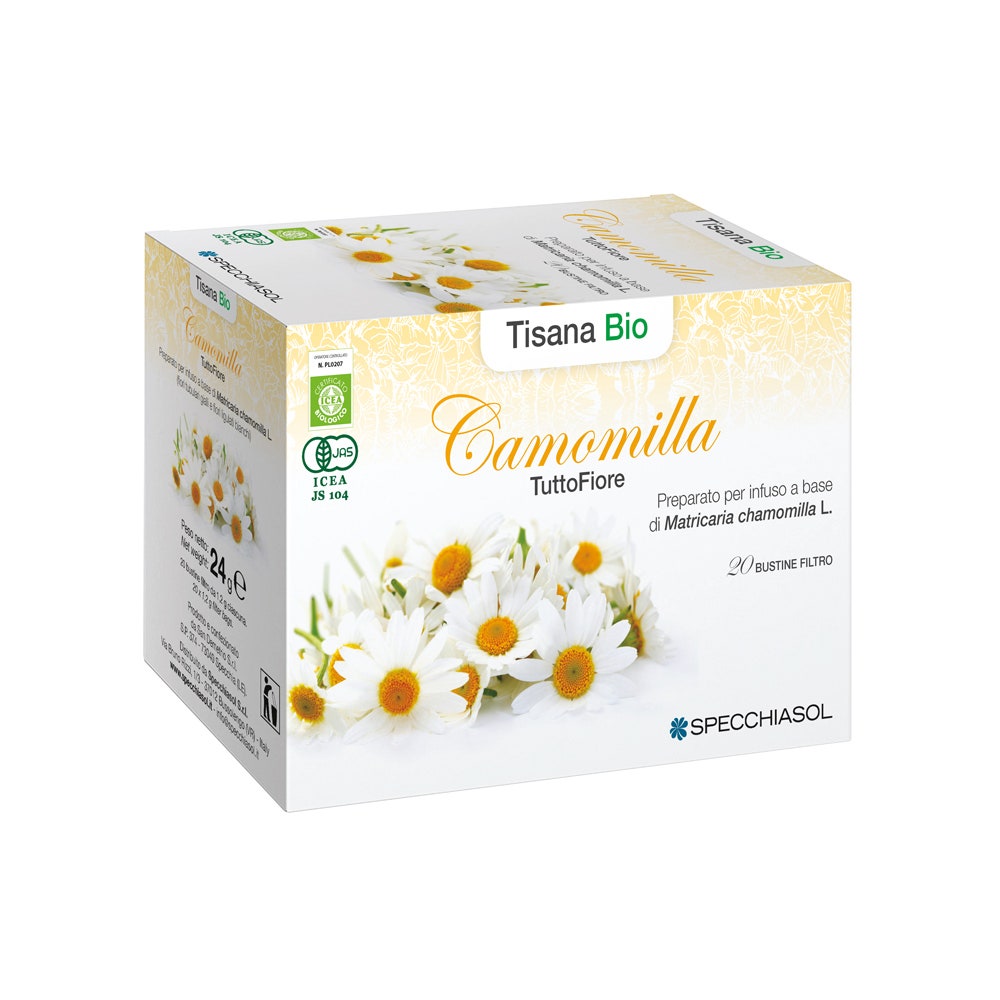 Specchiasol Infuso Tisana Camomilla 20 Buste - VitaminCenter