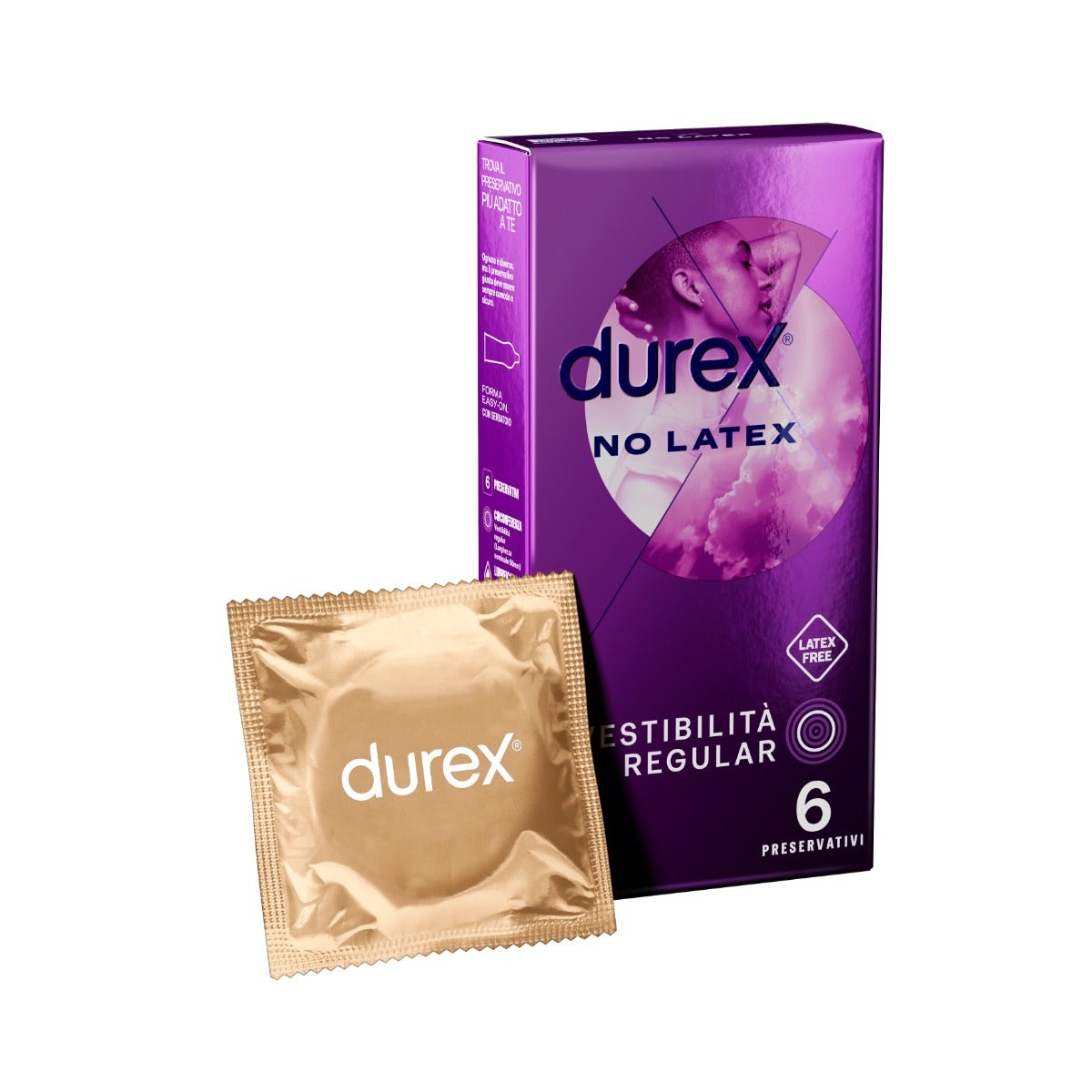 Durex No Latex Profilattico 6 Pezzi - VitaminCenter