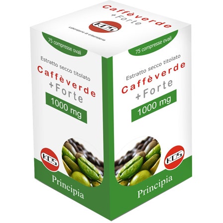 Caffè Verde Forte 75 Compresse Ovali - VitaminCenter
