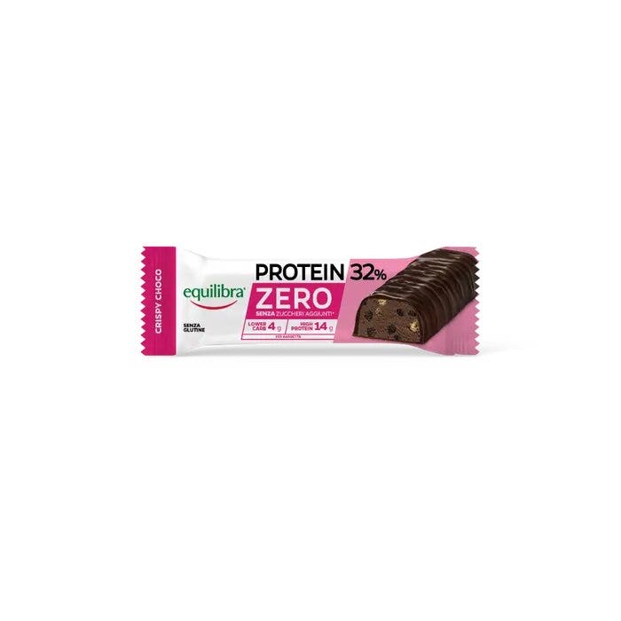 Equilibra Protein 32% Zero Crispy Choco Barretta 45g - VitaminCenter