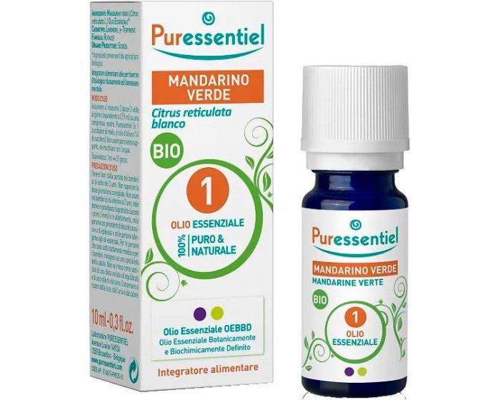 Puressentiel Mandarino Verde Olio Essenziale Bio 10ml - VitaminCenter