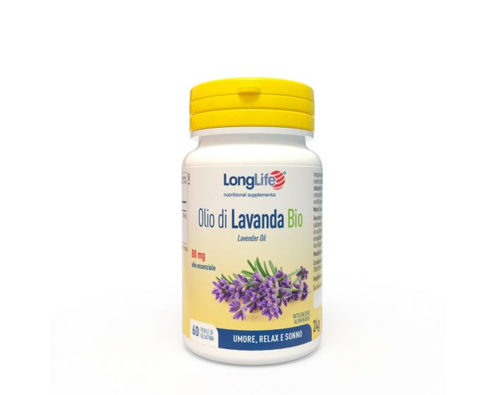 Longlife Olio di Lavanda Bio 60 Perle - VitaminCenter