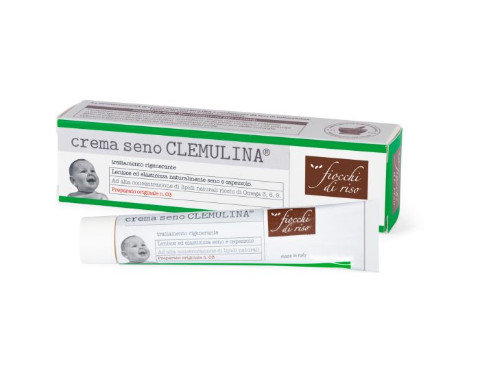 Fiocchi di Riso Clemulina Crema Seno Lenitiva e Elasticizzante 15 ml 