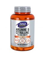 Arginine 500 mg + Citruline 250 mg 120 cps