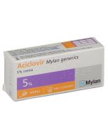 Aciclovir crema 5% 3 g (034738017)