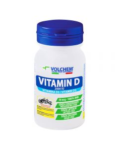 Vitamin D 2000 IU 60 cpr