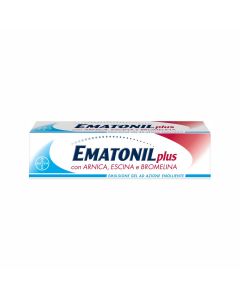 Ematonil Plus Emulgel con Arnica Escina Bromelina e Mentolo per Ematomi e Lividi 50 ml