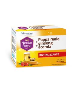 Vitarmonyl Pappa Reale + Ginseng + Acerola 10 Fiale