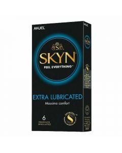 Akuel Skyn  Extra Lubrificati 6 Preservativi