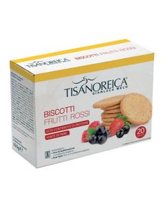 Tisanoreica Biscotti Frutti Rossi 20 Pezzi