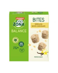 Enerzona Bites White Chocolate - Astuccio 5x24g