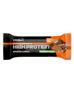 EthicSport High Protein Hazelnut Cream Barretta Proteica 55g
