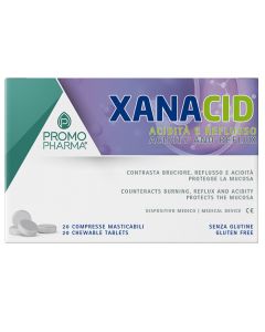 Xanacid Compresse Masticabili (20cpr)