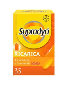 Supradyn Ricarica Integratore Vitamine e Sali Minerali 35 Compresse Rivestite