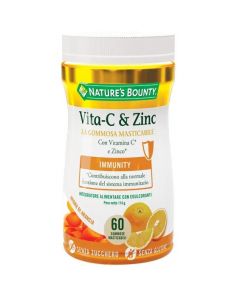 Nature's Bounty Vita-C&Zinc 60 Gommose