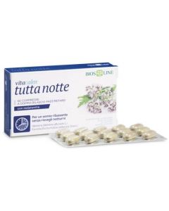 Bios Line Vita Calm Tutta Notte Melatonina 60 Compresse