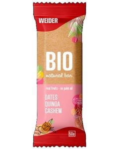 Weider Bio Natural Barretta Quinoa e Anacardi 50g