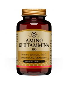 Solgar Amino Glutammina 500 50 Capsule Vegetali