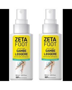 Zeta Foot Abbinata Spray Gambe 2x100ml