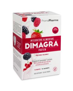 Dimagra Protein Red Fruit 10 Bustine