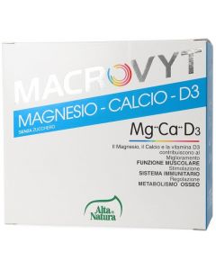 Macrovyt Magnesio + Calcio + Vitamina D3 18 Bustine