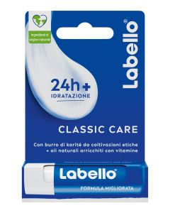 Labello Classico Care 24H Idratazione Fondente Sulle Labbra Stick 5,5ml