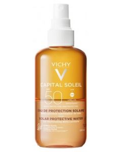 Vichy Capital Soleil Acqua Solare Spray Corpo Per Abbronzatura Intensa 50 SPF 200 ml