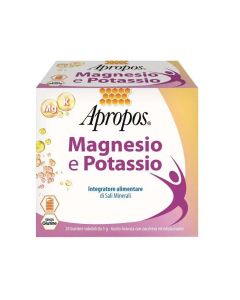 Apropos Magnesio Potassio 24 Bustine Gusto Arancia