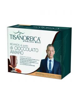 Tisanoreica Bevanda Cioccolato Amaro 4x34g