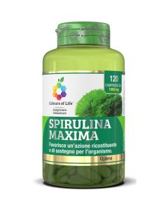 Colours Of Life Spirulina Maxima 120 Compresse 1000mg