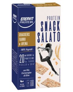 Enervit Protein Snack Salato Crackers Farro/Avena 7 Minipack