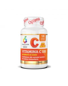 Colours Of Life Vitamina C 500 120 Capsule Vegetali 900mg