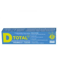 D Total+ Vitamina D E Calcio 20 Compresse
