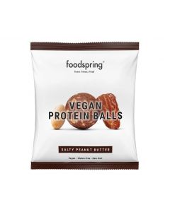 Foodspring Protein Balls Snack Proteico Vegano Gusto Burro Di Arachidi Salato 40g