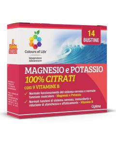 Colours Of Life Magnesio Potassio Vitamina B 14 Bustine