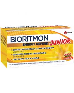 Bioritmon Energy Defend Junior 10 Flaconcini Da 10ml