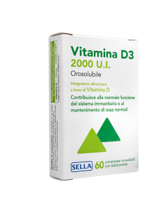 Vitamina D3 2000Ui Orosolubile 60 Compresse