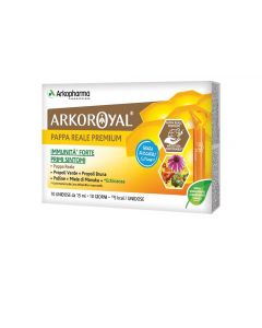 Arkopharma Arkoroyal Immunità Forte Senza Zucchero 10 Flaconcini Da 15ml
