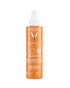 Vichy Capital Soleil Solare Spray Anti-Disidratazione Texture Ultra-Leggera 30SPF 200 ml