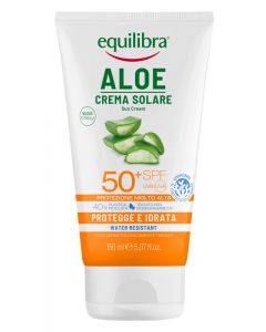 Equilibra Aloe Crema Solare Protettiva/Idratante 150ml SPF50+