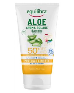 Equilibra Aloe Crema Solare Bambini Protettiva/Idratante 150ml SPF50+