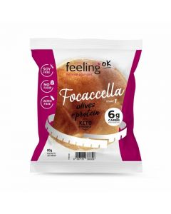 Feeling Ok Focaccella +Protein alle Olive 80g
