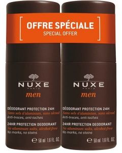 Nuxe Men Duo Deodorante Uomo Protezione 24H 2x50ml