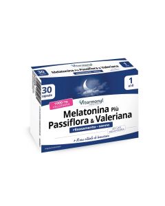 Vitarmonyl Melatonina Più Passiflora e Valeriana 30 Capsule