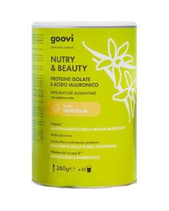 Goovi Nutry&Beauty Proteine In Polvere Vaniglia 260g