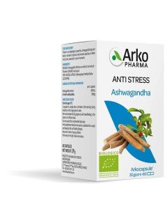 Arkopharma Anti Stress Ashwagandha Bio 60 Capsule