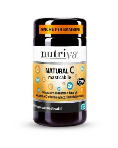 Nutriva Natural C 60 Compresse Masticabili