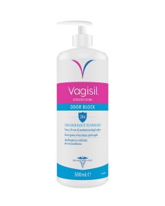 Vagisil Detergente Intimo Odor Block Per l'Igiene Quotidiana Rinfrescante Con Aloe Vera 500ml