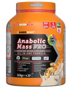 Named Sport Anabolic Mass Pro Integratore Gusto American Cookies 1,6kg