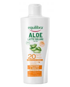 Equilibra Aloe Latte Solare Protettivo/Idratante 240ml SPF20